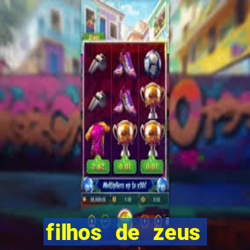 filhos de zeus mitologia grega